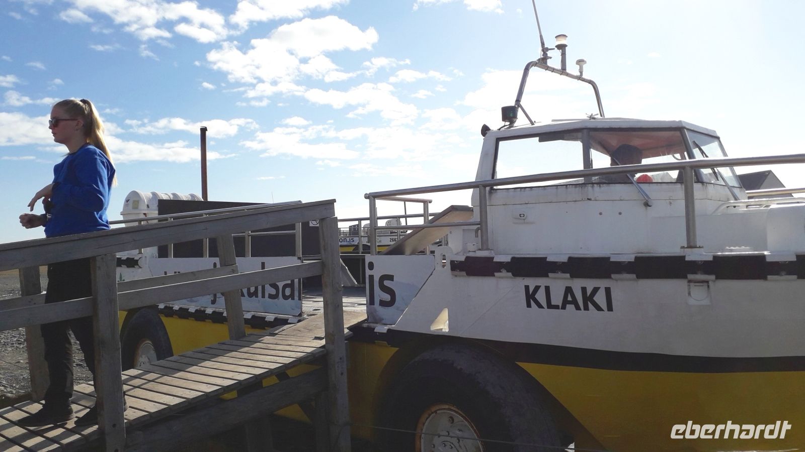 Wir sind startklar und steigen ein