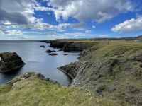 Spaziergang an der Küste von Arnastapi