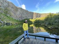 Rundgang durch die Asbyrgi Schlucht
