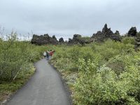 Rundgang an den Lavafeldern von Dimmuborgir