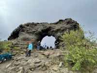 Rundgang an den Lavafeldern von Dimmuborgir