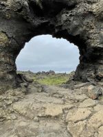 Rundgang an den Lavafeldern von Dimmuborgir
