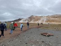 Rundgang an den Schlammfeldern von Namaskard