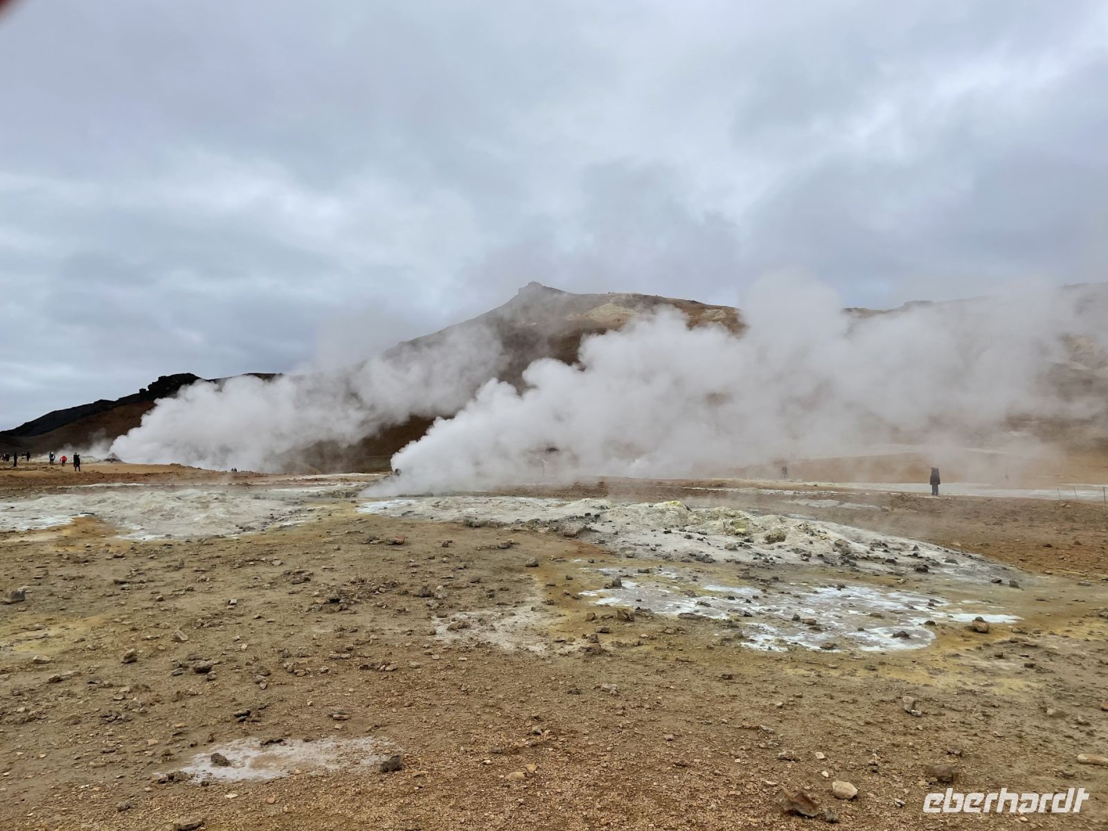 Rundgang an den Schlammfeldern von Namaskard