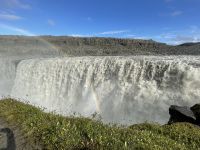 Rundgang am Dettifoss Wasserfall