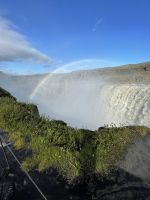 Rundgang am Dettifoss Wasserfall