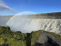 Rundgang am Dettifoss Wasserfall