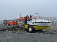 Fahrt mit einem Amphibienfahrzeug in der Gletscher Lagune