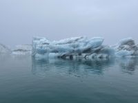 Fahrt mit einem Amphibienfahrzeug in der Gletscher Lagune