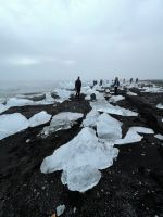 Spaziergang am Strand – Diamond Beach