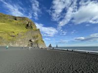 Spaziergang am Strand von Reynisfjara