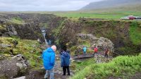 Rundreise Island - Fotostopp am Kolufossar