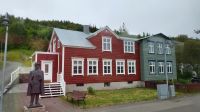 Rundreise Island - historische Häuser in Akureyri
