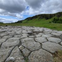 Rundreise Island - Besuch der erodierten Basaltsäulen bei Kirkjubæjarklaustur