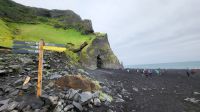 Rundreise Island - Stopp am schwarzen Strand von Vik