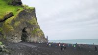 Rundreise Island - Stopp am schwarzen Strand von Vik