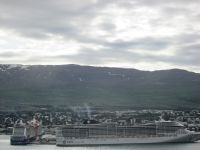 viele Besucher in Akureyri