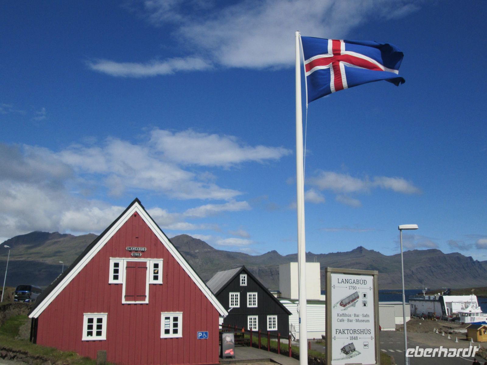 Lager- und Wohnhaus ehemaliger deutscher Kaufleute in Djupavogur