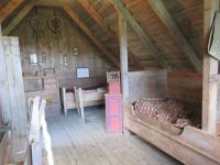 Grassodenhaus Museum Skogar: Schlafbereich