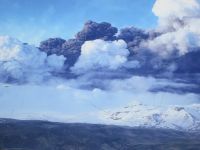 Foto: Teil der Rauchwolke, die den europäischen Flugverkehr lahm legte