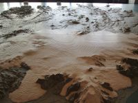 Reykjavik Rathaus: topografisches Modell Islands