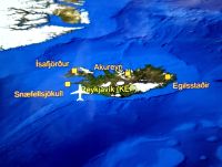 Island Rundreise: Gleich landen wir!