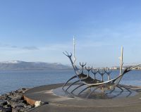 Rundreise Island - Skulptur Solfar