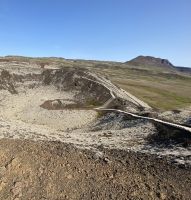 Rundreise Island - Krater Grábrók