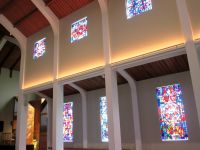 Kirche Skalholt: Buntglasfenster &ndash; &copy; Heike Heinen (Eberhardt TRAVEL)