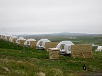 Iglus zur Nordlichtbeobachtung &ndash; &copy; Heike Heinen (Eberhardt TRAVEL)