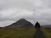 Steinskulptur des Halbtrolls Bárður Snæfellsás &ndash; &copy; Monika Cortese (Eberhardt TRAVEL)