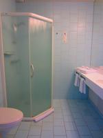 Badezimmer im Edda Hotel in Akureyri