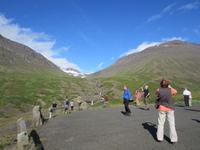 Wir genießen die Landschaft