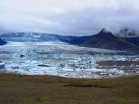 Beeindruckende Gletscherzunge
