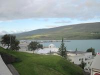 Blick auf den Eyjafjördur