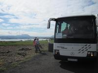 Unser Bus am Myvatn