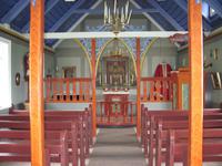 Kirche im Heimatmuseum von Skogar
