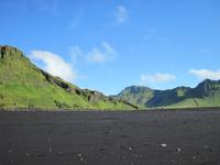karge Küstenlandschaft bei Vik
