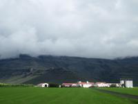 Bauernhof unter dem Eyjafjallajökull