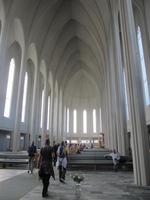 In der Hallgrimskirkja in ReykjavÃ­k
