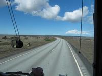 Fahrt von der Blauen Lagune nach ReykjavÃ­k