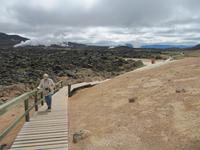 Wanderung im Mývatn-Gebiet