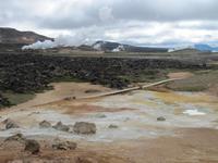 Wanderung im Mývatn-Gebiet
