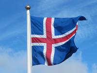 Die Flagge Islands