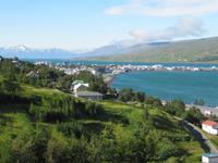 Blick auf Akureyri