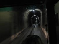 In einem Einspurigen Tunnel