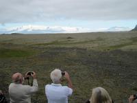 Blick auf den Gletscher