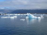 In der Gletscherlagune des mächtigen Vatnajökull