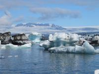In der Gletscherlagune des mächtigen Vatnajökull