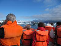 In der Gletscherlagune des mächtigen Vatnajökull